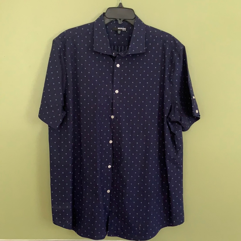 Men’s short sleeve slim fit shirt